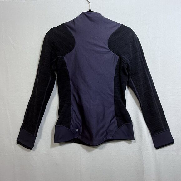 Lululemon Emerge Renewed Jacket Nightfall Purple Jacquard Space Dye Women's 6 - Picture 2 of 10